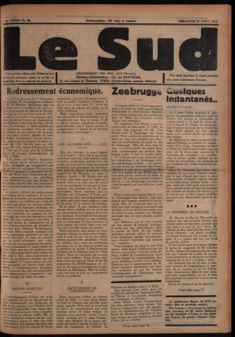 Le Sud (1934-1939) 1938-08-21
