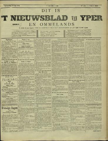 Nieuwsblad van Yperen en van het Arrondissement (1872 - 1912) 1912-08-10