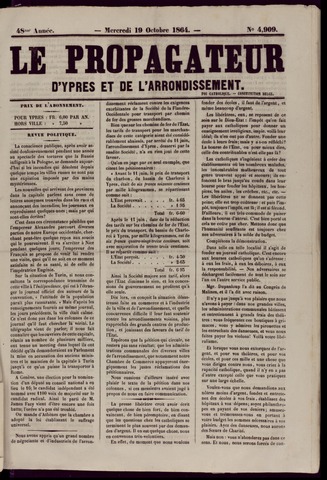 Le Propagateur (1818-1871) 1864-10-19