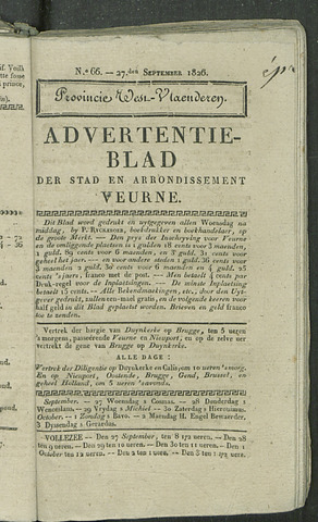 Het Advertentieblad (1825-1914) 1826-09-27