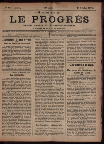 Le Progrès (1841-1914) 1896-10-15