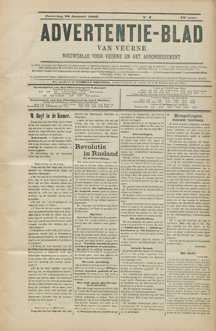 Het Advertentieblad (1825-1914) 1905-01-28
