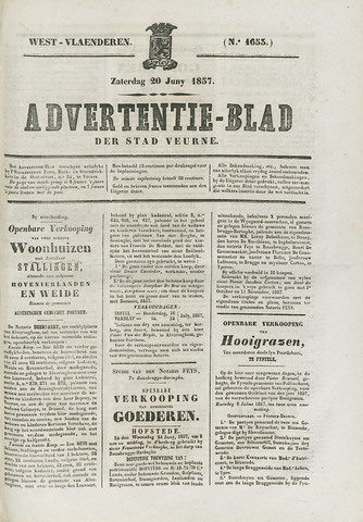 Het Advertentieblad (1825-1914) 1857-06-20