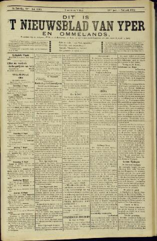 Nieuwsblad van Yperen en van het Arrondissement (1872 - 1912) 1900-07-28