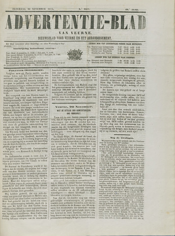 Het Advertentieblad (1825-1914) 1875-11-20