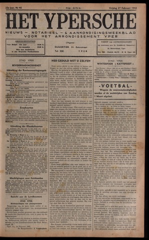 Het Ypersch nieuws (1929-1971) 1942-02-27