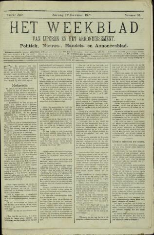Het weekblad van Ijperen (1886-1906) 1887-12-17