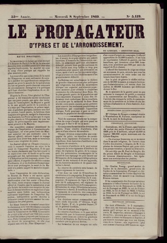 Le Propagateur (1818-1871) 1869-09-08