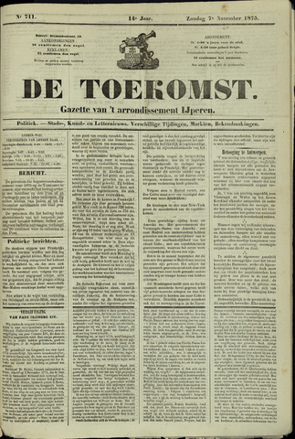 De Toekomst (1862-1894) 1875-11-07