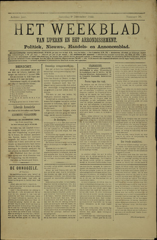 Het weekblad van Ijperen (1886 - 1906) 1893-12-09