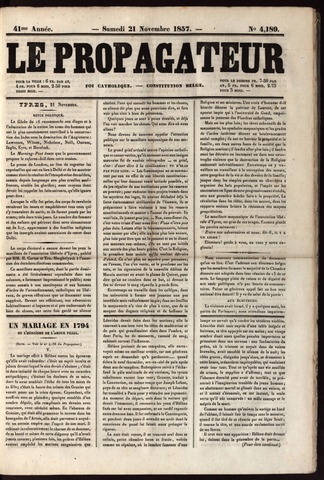Le Propagateur (1818-1871) 1857-11-21