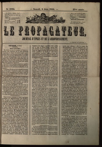 Le Propagateur (1818-1871) 1844-06-08