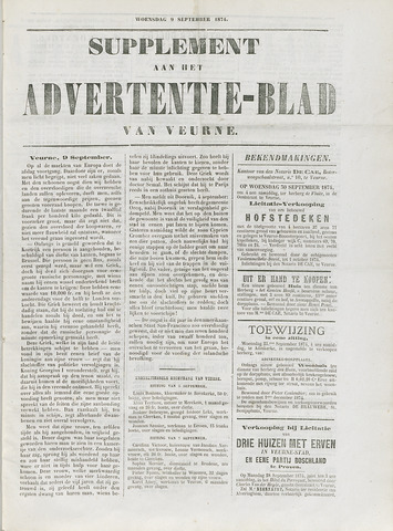 Het Advertentieblad (1825-1914) 1874-09-09