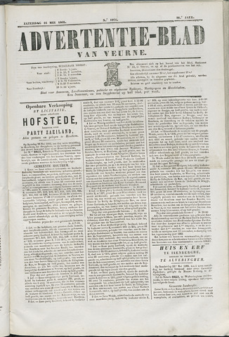 Het Advertentieblad (1825-1914) 1863-05-16