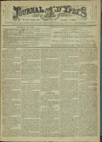 Journal d’Ypres (1874 - 1913) 1878-10-09