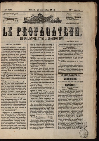 Le Propagateur (1818-1871) 1846-11-21