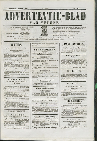 Het Advertentieblad (1825-1914) 1859-03-05