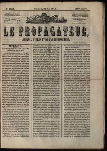 Le Propagateur (1818-1871) 1845-05-21