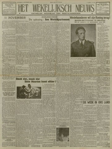 Het Wekelijks Nieuws (1946-1990) 1946-11-09