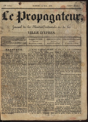 Le Propagateur (1818-1871) 1838-05-12
