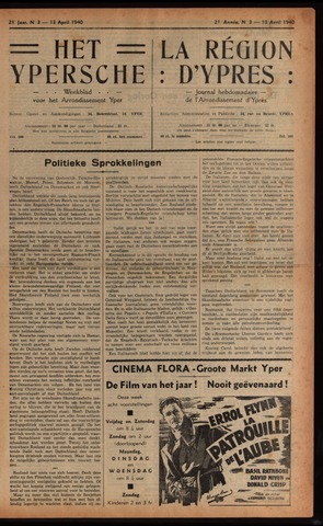 Het Ypersch nieuws (1929-1971) 1940-04-13