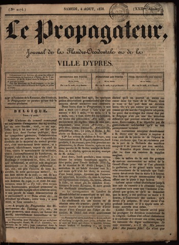 Le Propagateur (1818-1871) 1838-08-04