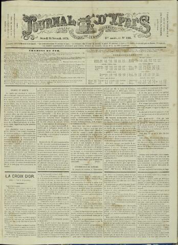Journal d’Ypres (1874-1913) 1874-11-14