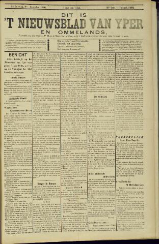 Nieuwsblad van Yperen en van het Arrondissement (1872 - 1912) 1900-12-08