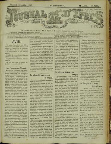 Journal d’Ypres (1874 - 1913) 1897-07-28