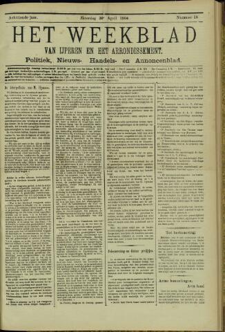 Het weekblad van Ijperen (1886-1906) 1904-04-30