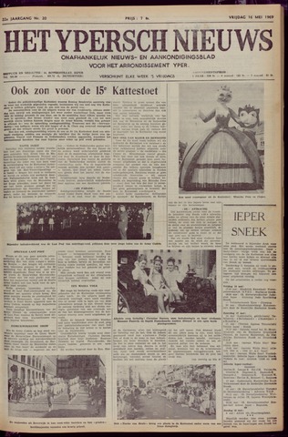 Het Ypersch nieuws (1929-1971) 1969-05-16