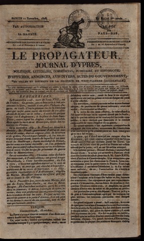 Le Propagateur (1818-1871) 1826-11-11
