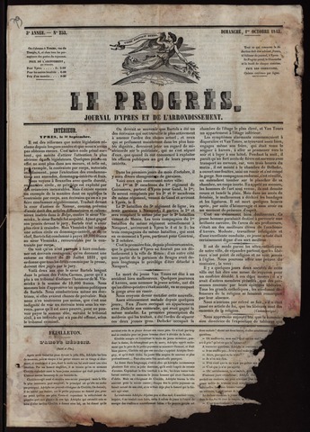 Le Progrès (1841-1914) 1843-10-01