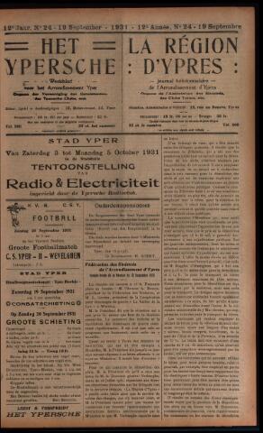 Het Ypersch nieuws (1929-1971) 1931-09-19