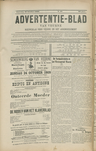 Het Advertentieblad (1825-1914) 1909-10-16