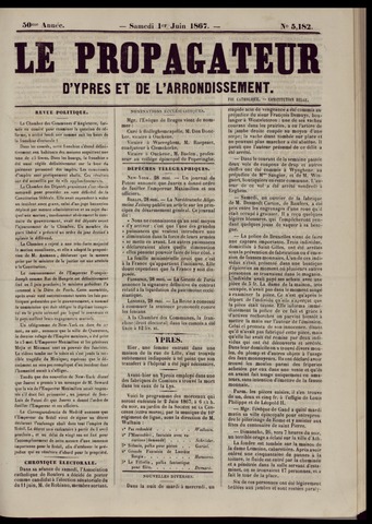 Le Propagateur (1818-1871) 1867-06-01