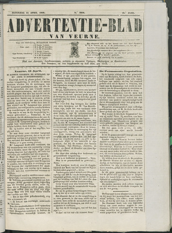 Het Advertentieblad (1825-1914) 1868-04-11