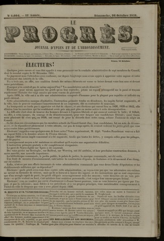 Le Progrès (1841-1914) 1851-10-26