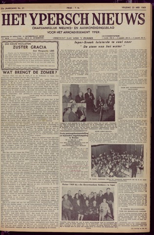 Het Ypersch nieuws (1929-1971) 1969-05-23