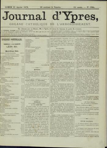 Journal d’Ypres (1874 - 1913) 1879-01-25
