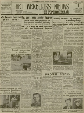 Het Wekelijks Nieuws (1946-1990) 1950-04-01