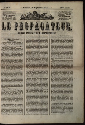 Le Propagateur (1818-1871) 1844-09-18