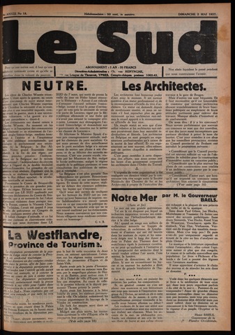 Le Sud (1934-1939) 1937-05-02