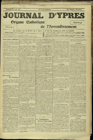 Journal d’Ypres (1874 - 1913) 1913-08-30
