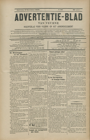 Het Advertentieblad (1825-1914) 1906-11-03