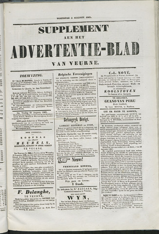 Het Advertentieblad (1825-1914) 1863-08-05