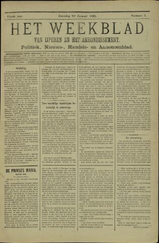 Het weekblad van Ijperen (1886 - 1906) 1889-01-26