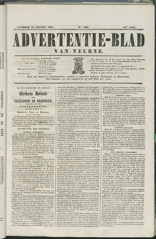 Het Advertentieblad (1825-1914) 1864-01-16