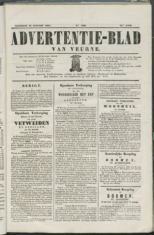 Het Advertentieblad (1825-1914) 1864-01-23