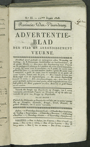 Het Advertentieblad (1825-1914) 1826-07-12